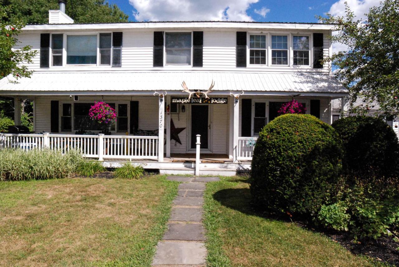 Maple Leaf Lodge Schroon Lake Exterior foto